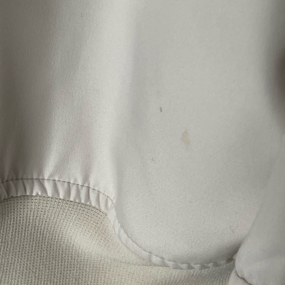 Zero Restriction Beige Pullover Snap Button Golf … - image 5